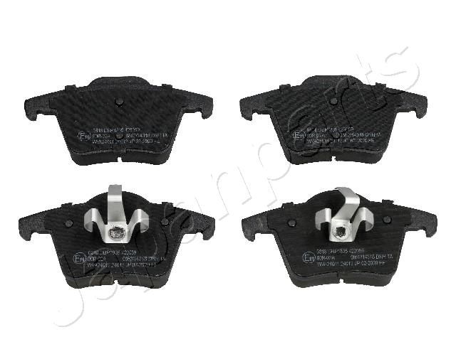 Комплект тормозных колодок, дисковый тормоз JAPANPARTS PP0318AF