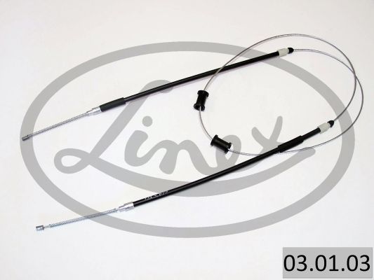 Тросик, cтояночный тормоз LINEX 030103