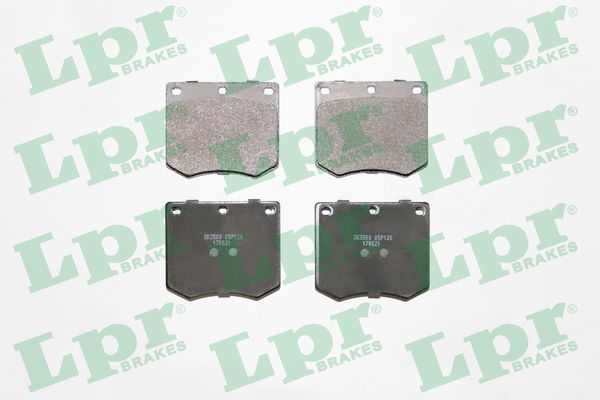 Комплект тормозных колодок, дисковый тормоз LPR 05P126