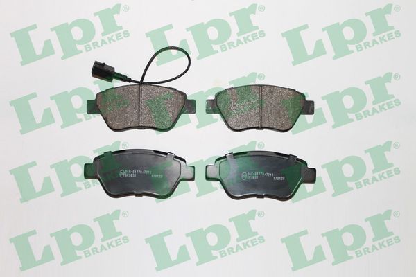 Комплект тормозных колодок, дисковый тормоз LPR 05P1264