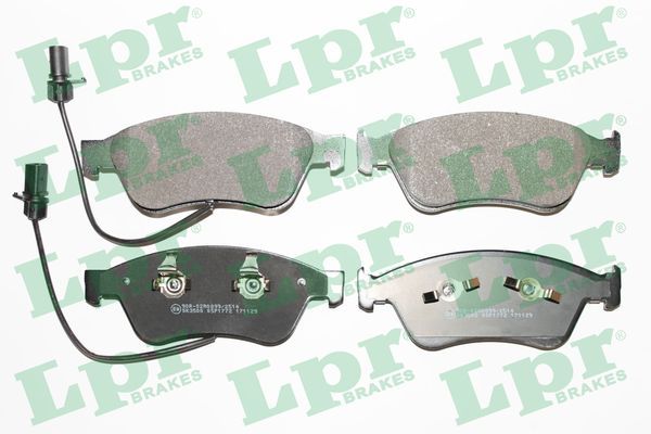 Комплект тормозных колодок, дисковый тормоз LPR 05P1772