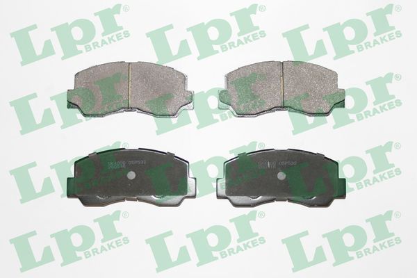 Комплект тормозных колодок, дисковый тормоз LPR 05P532