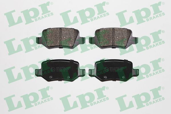 Комплект тормозных колодок, дисковый тормоз LPR 05P850