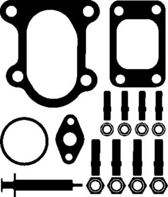 Монтажный комплект, компрессор MAHLE 001TA18867000