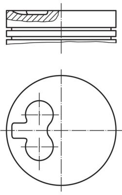 Поршень MAHLE 0298212