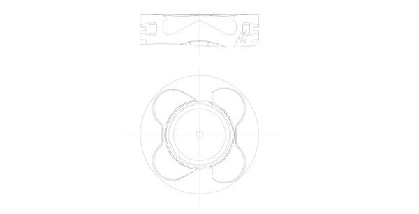 Поршень MAHLE 081PI00102000