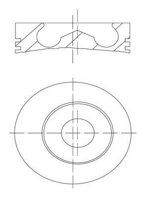 Поршень MAHLE 099PI00120000