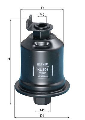 Топливный фильтр MAHLE KL509