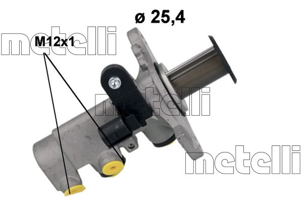 Главный тормозной цилиндр METELLI 051251