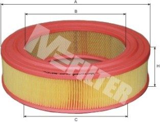 Воздушный фильтр MFILTER A129