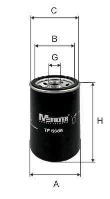 Масляный фильтр MFILTER TF6565