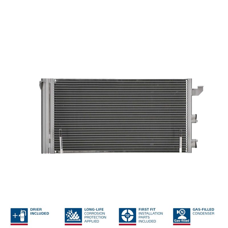 Конденсатор, кондиционер NISSENS 940173