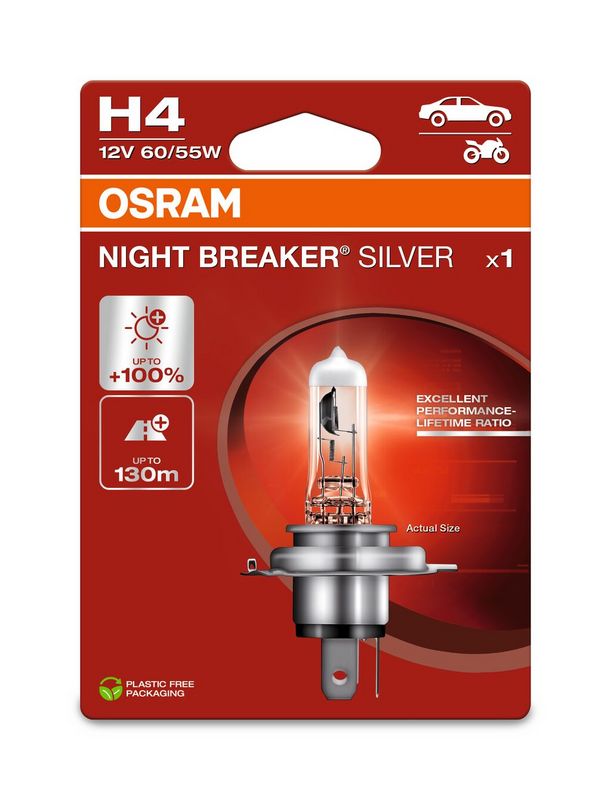 Лампа накаливания, фара дальнего света OSRAM 64193NBS1BL