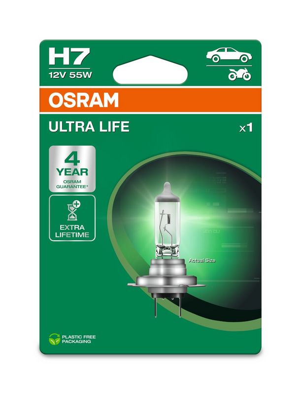 Лампа накаливания, фара дальнего света OSRAM 64210ULT1BL