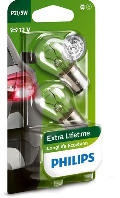 Лампа накаливания, фонарь указателя поворота PHILIPS 12499LLECOB2