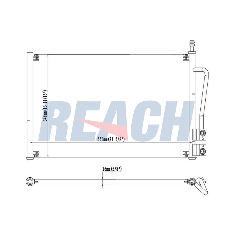 Конденсатор, кондиционер REACH 1300469P