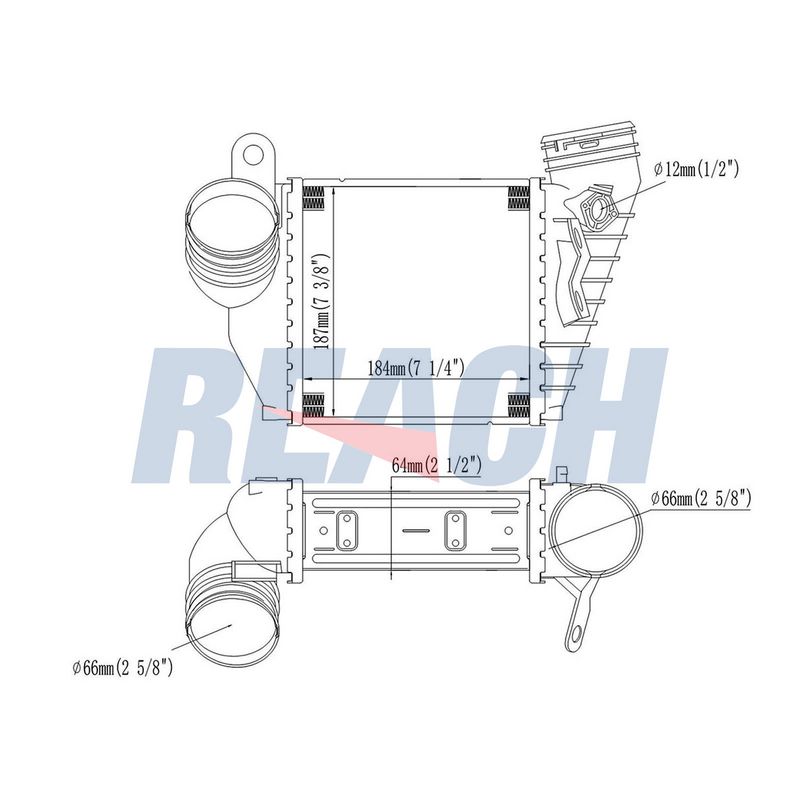 Интеркулер REACH 16115904G