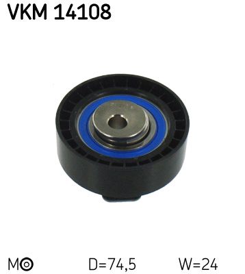 Натяжной ролик, ремень ГРМ SKF VKM14108