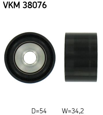 Паразитный / ведущий ролик, поликлиновой ремень SKF VKM38076