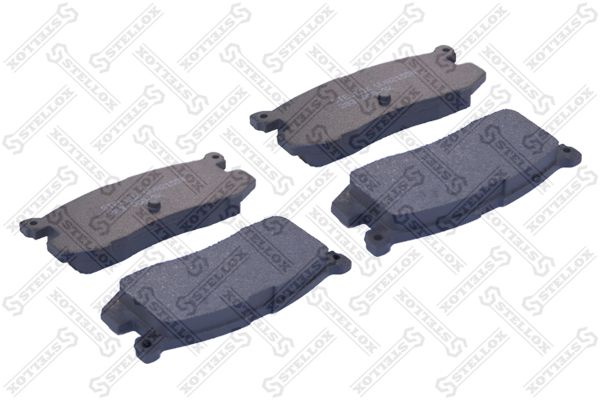 Комплект тормозных колодок, дисковый тормоз STELLOX 283000SX