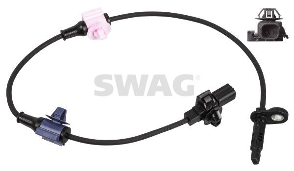 Датчик, частота вращения колеса SWAG 33105941