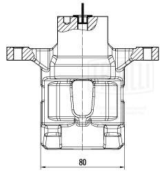 Тормозной суппорт TRIALLI CF200902