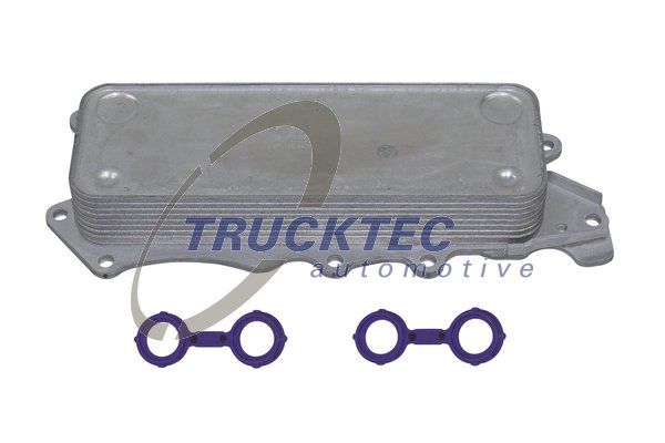 масляный радиатор, двигательное масло TRUCKTEC AUTOMOTIVE 0218101