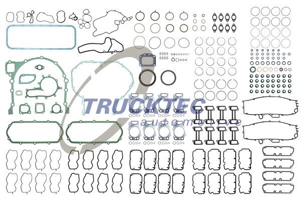 Комплект прокладок, двигатель TRUCKTEC AUTOMOTIVE 0410118