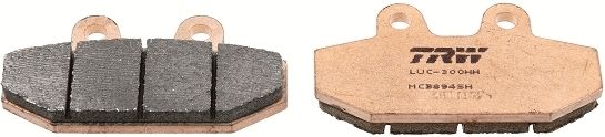 Комплект тормозных колодок, дисковый тормоз TRW MCB894SH