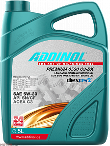 ADDINOL Premium 0530 C3-DX 5W-30 5 л. ADDINOL 4014766241184