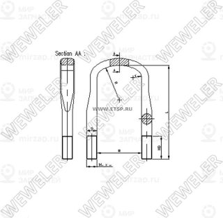 Запчасть WEWELER B020M18B108