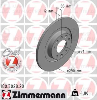 Запчасть ZIMMERMANN 180302820