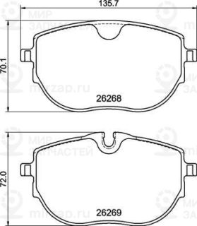 Запчасть BREMBO P85187