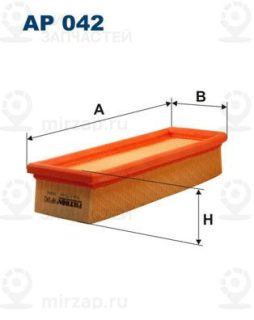 Фильтр воздушный FILTRON AP042