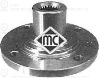 Ступица Vw Golf Ii/Iii Passat Iii Vento Jetta Ii Пер (Без Abs) METALCAUCHO 90073