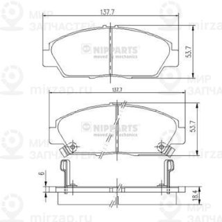 Запчасть NIPPARTS J3604037