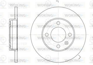 Запчасть WOKING D608801