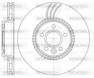 Запчасть WOKING D6128010