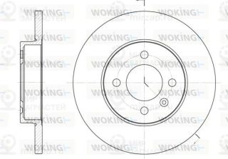 Запчасть WOKING D617200