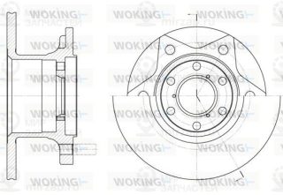 Запчасть WOKING D624200