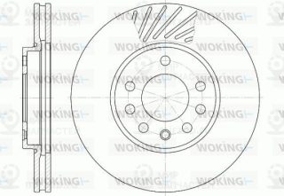 Запчасть WOKING D658410