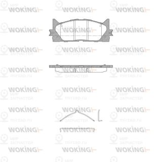 Запчасть WOKING P1333300