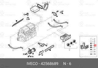 Запчасть IVECO 42568689