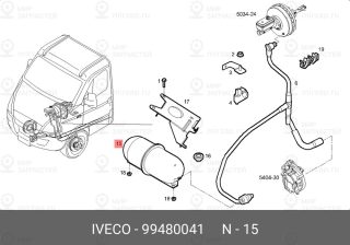 Запчасть IVECO 99480041