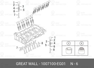 Запчасть GREAT WALL 1007100EG01