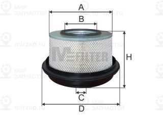 Фильтр воздушный MFILTER A568