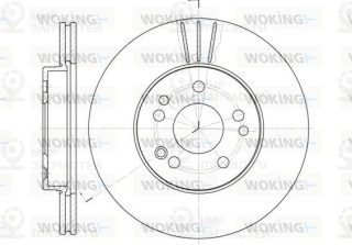 Запчасть WOKING D631410