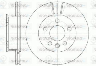 Запчасть WOKING D641610