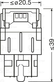 Запчасть OSRAM 7515DWP2BL