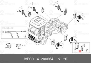 Запчасть IVECO 41200664